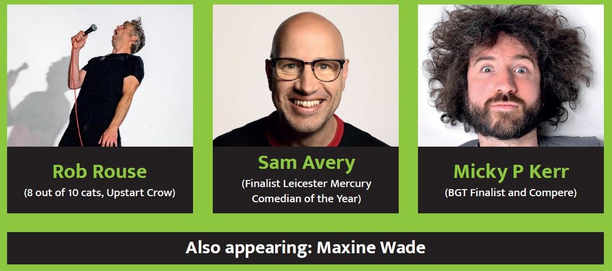 Gledhow Sports and Social Club (@andgledhow) on Twitter photo ⭐️LIVE COMEDY AT THE CLUB!⭐️
🗓️THUR 5TH SEPTEMBER
Another cracking line-up with:
🌟Rob Rouse!
🌟Sam Avery!
🌟Maxine Wade!
🌟Micky P Kerr!
🎟️Tickets sell fast, so grab them here while you can: reallyfunnycomedy.co.uk
#standup #comedy #Leeds <a href="/R_F_Comedy/">Really Funny Comedy</a> <a href="/MickyPKerr/">Micky P Kerr</a> <a href="/sam__avery/">Sam Avery</a> ⭐️LIVE COMEDY AT THE CLUB!⭐️
🗓️THUR 5TH SEPTEMBER
Another cracking line-up with:
🌟Rob Rouse!
🌟Sam Avery!
🌟Maxine Wade!
🌟Micky P Kerr!
🎟️Tickets sell fast, so grab them here while you can: reallyfunnycomedy.co.uk
#standup #comedy #Leeds <a href="/R_F_Comedy/">Really Funny Comedy</a> <a href="/MickyPKerr/">Micky P Kerr</a> <a href="/sam__avery/">Sam Avery</a>