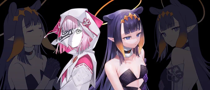 LUMINA先生と一緒にイナちゃんのファンムービーを作りましたこちらのイラストを描かせていただきました 