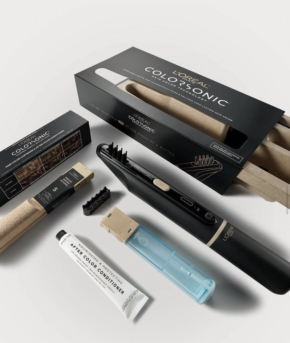 ColorSonic جهاز جديد من <a href="/LOrealParisUSA/">L'Oréal Paris USA</a> يسهل عملية صبغ الشعر بشكل الكتروني