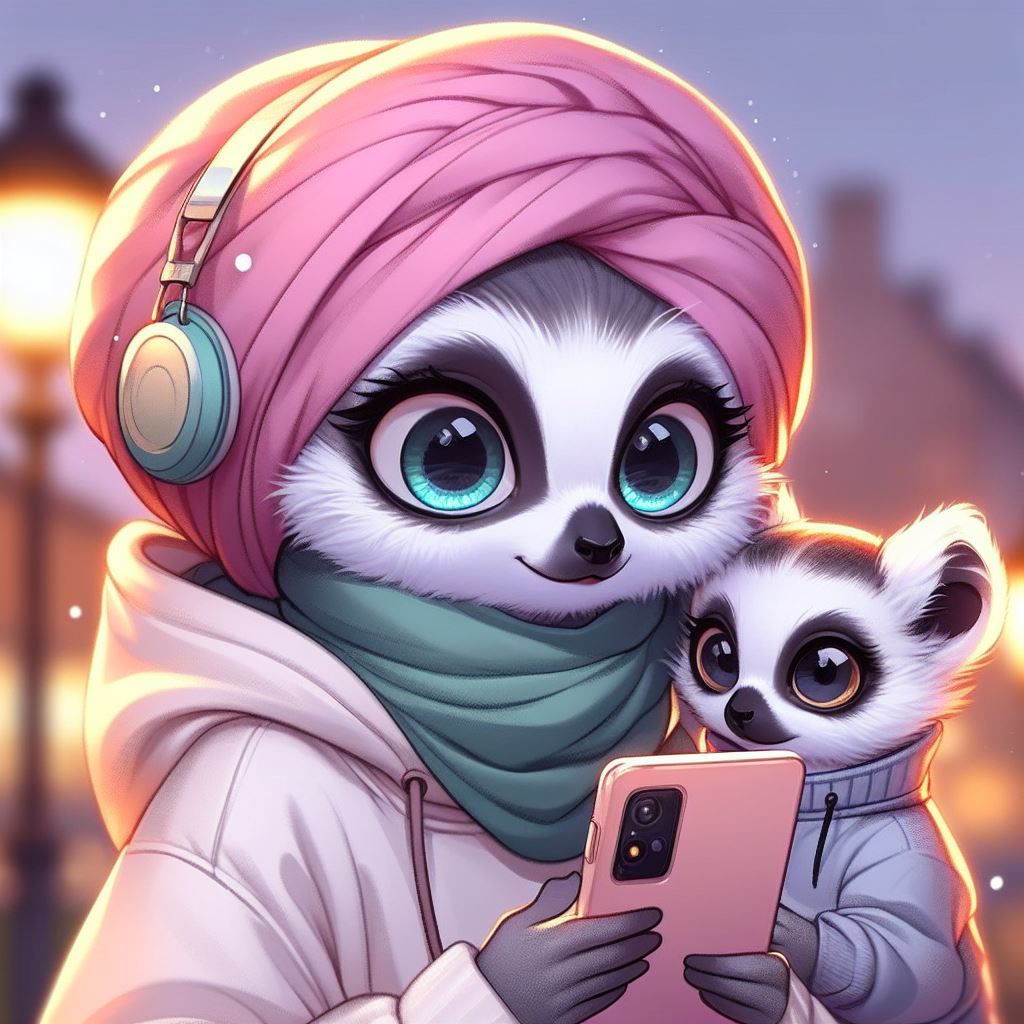 Here's cute #lemur number 2
This picture shoes the Lemur and Lemur Child supporting Eden Golan at the Eurovision Song Contest 2024.