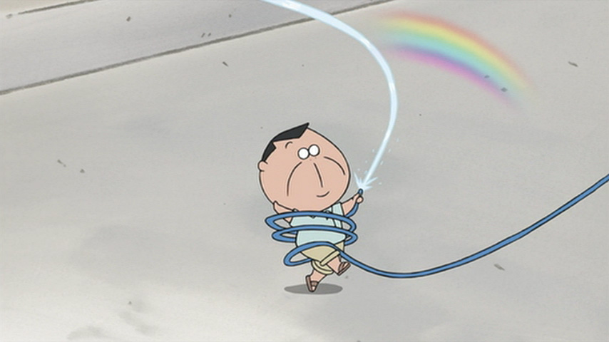 天気のいい日曜日は洗車🚗🚿☀ 父にとって洗車は水遊び……らしい 父の