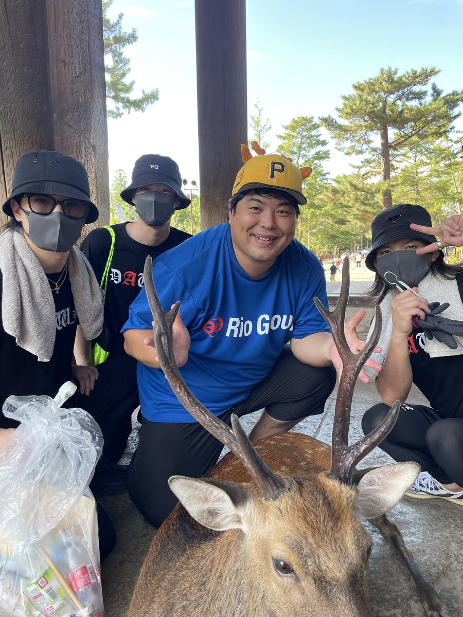 感謝】 奈良公園の鹿さんを守る仲間が増えました。彼らは大阪から来て