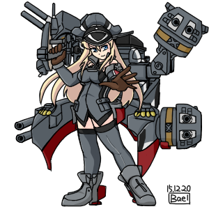 足柄(艦これ) 「300×300でよくやってたなあって#なんだっていい過去作を再掲するチャンスだ 」|bael38のイラスト