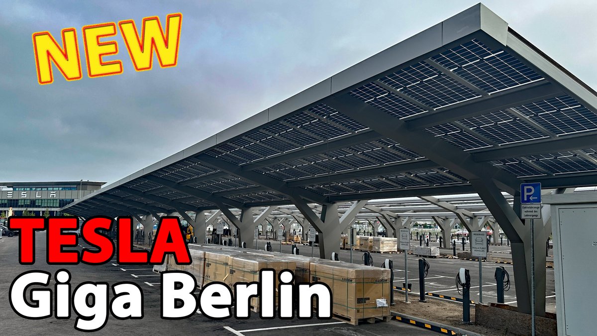 😎👉 Tesla Giga Berlin Update #206
🚨 NEW drone video online! 2024-08-18
youtube.com/watch?v=Qpq5nj…

<a href="/elonmusk/">Elon Musk</a> #tesla #GigaBerlin #gigafactory #gf4