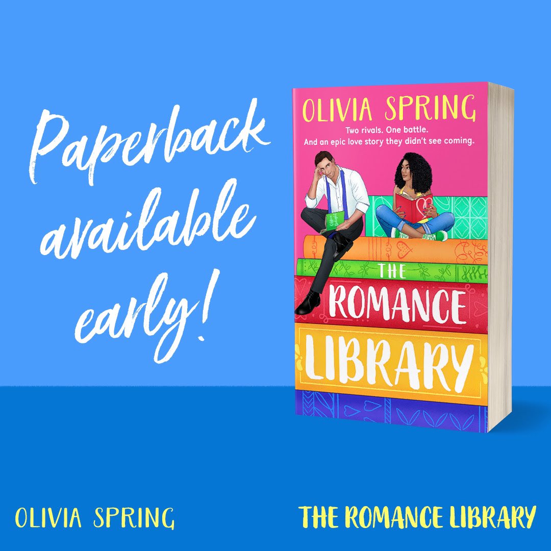 ospringauthor's tweet photo. #TheRomanceLibrary #paperback has gone live early. If you order it now, you could get it before the official publication date! 🎉
And the paperbacks are SIGNED!
Order your copy here: https://t.co/DrZxbDHMEr
🩷📚x
#signedpaperback #smalltownromance #enemiestoloversromance https://t.co/s3Ry4QW90T
