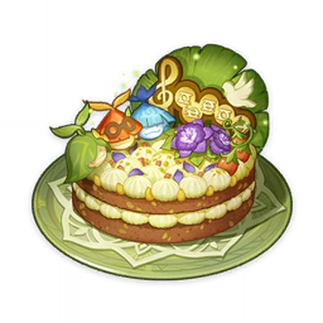kxlee88's tweet photo. //interactive tweet

what is ur favourite cake in genshin? https://t.co/I9SWvzNLPy