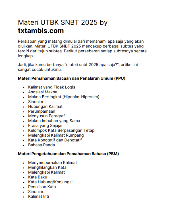 <a href="/schfess/">Schoolfess</a> Kalo mau, aku udah rangkum disini gaes..

Ada versi PDF-nya kalo mau. txtambis.com/materi-utbk-sn…