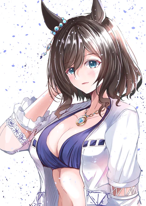 フォロワーさんの推しを描く 2人目エイシンフラッシュ何気に描くのは初めてで、実はアルダン以外のウマ娘で一番描いて欲しいと要望の多かったウマ娘です。 