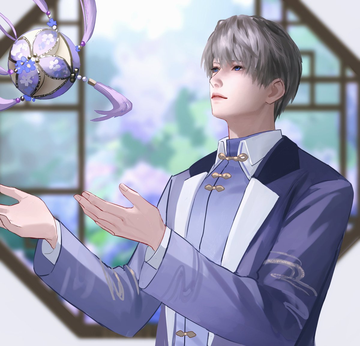 wanmangxin's tweet photo. 心意连结
#恋与深空 #沈星回 #LoveandDeepspace #Xavier 
#恋と深空 #セイヤ https://t.co/ORW7n9cOs2