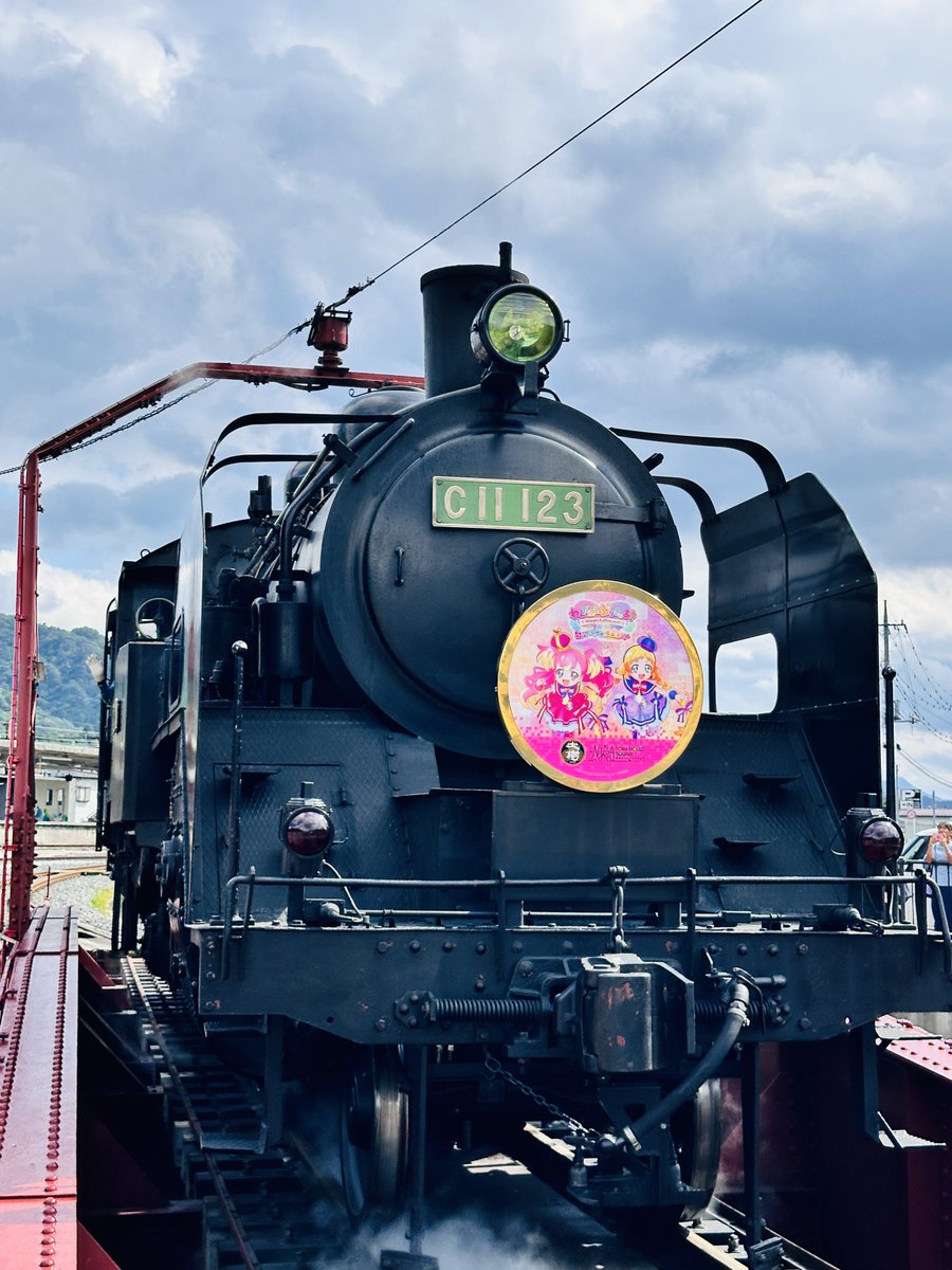 鬼怒川温泉駅
SL大樹×ぷりきゅあコラボ
#わんぷりむーびー 
#SL大樹
<a href="/precure_movie/">『映画キミとアイドルプリキュア♪ お待たせ！キミに届けるキラッキライブ！』</a>