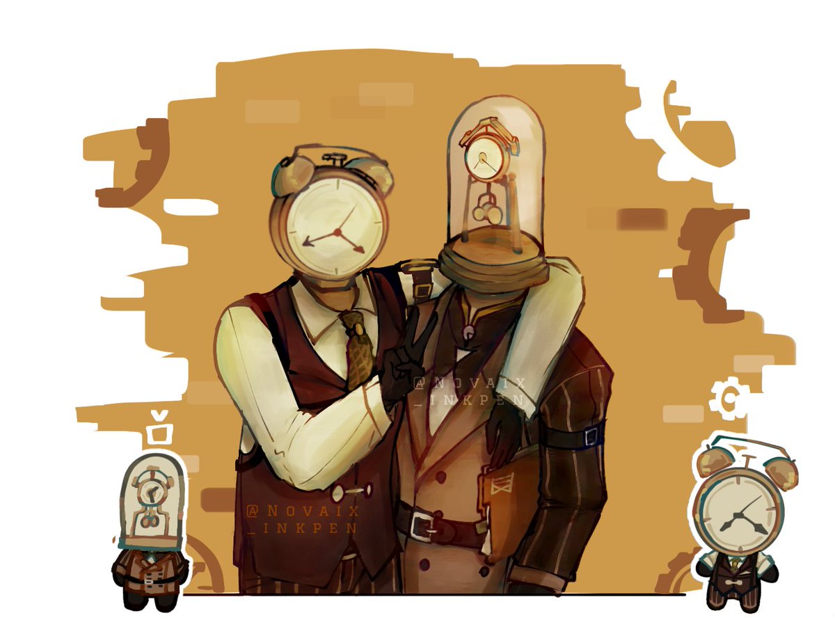 "Say Cheese! ✌️"

⏰&amp;🕰️

Alarm clockman and Torsion Pendulum clockman

#skibiditoilet 
#skibidimultiverse
#clockman