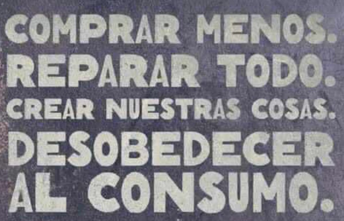 El futuro es igual que el pasado: hay que compartir y desobedecer!