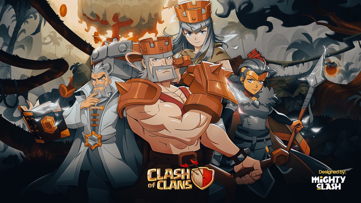 MightyClash's tweet photo. Clash of Clans Wallpaper for Desktop 💻

support is appreciated ❤🥰

#clashofclans #supercell #Wallpapers @ClashofClans #anime https://t.co/pQgnAoiW9u