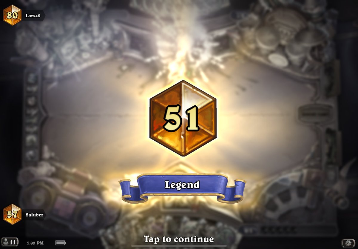 Saluber_hs's tweet photo. Weapon Rogue still #hearthstone @HSTopDecks https://t.co/yZZwmNnhe9