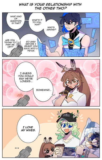 Relationship Gossip 🫢

#FineFaunart #kronillust #drawMEI #kronfaumei 