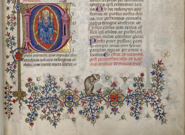 Quelle merveille de pouvoir feuilleter numériquement le Bréviaire de Marie de Savoie, un des plus beaux ms de la fin du Moyen Âge <3 sur le site de la bibliothèque de <a href="/VilledeChambery/">Ville de Chambéry</a> (ms. 4, fol. 319r) 🐒
bibliotheque-numerique.chambery.fr/viewer/23334/?…