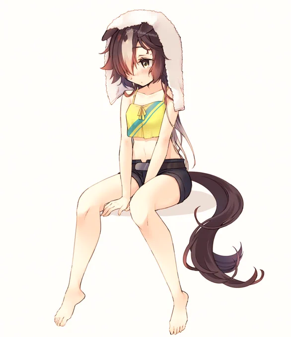 暑いね 