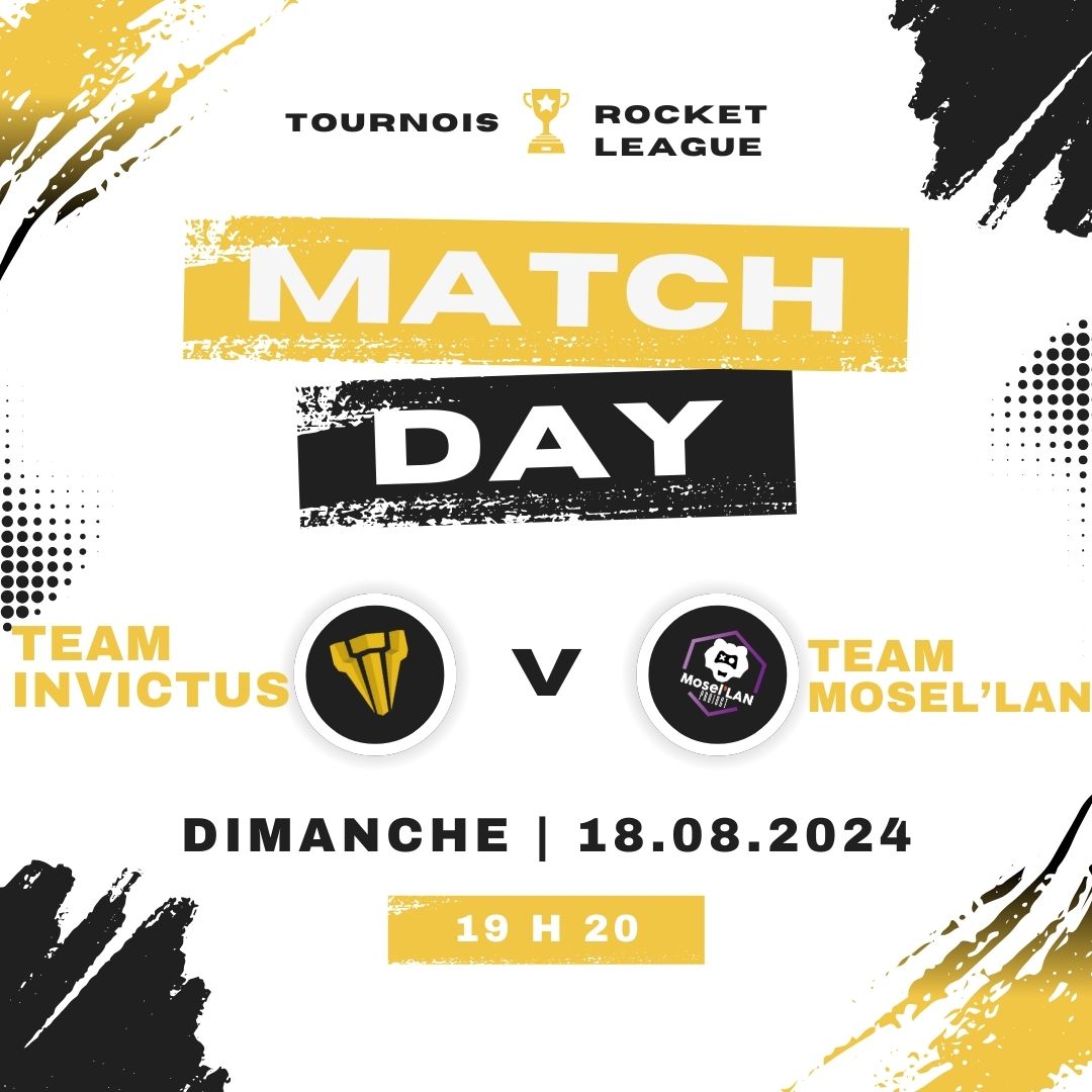 InVictusEsportt's tweet photo. CEST SE SOIR !
Le grand match rocket league pour savoir contre qui nous allons jouer en finale !
Diffusion :
🎙️: https://t.co/OXskEQTjmA
🎙️: https://t.co/2hxkX7yDSG
Good Luck InVictus ! 💛🖤
#InVictory https://t.co/9uxBjZYwmO