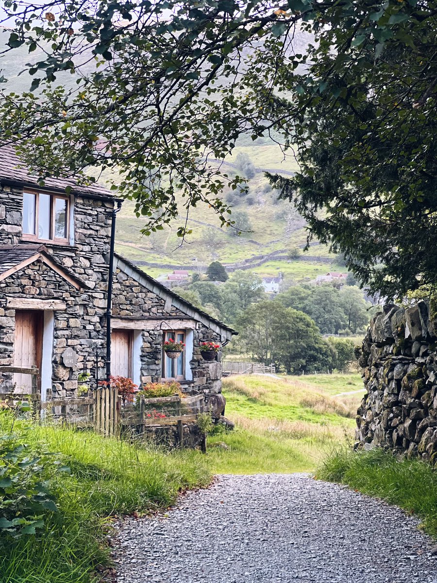 laurenemsutton's tweet photo. the sound of streams &amp; company of wildlife was what this weekends morning miles consisted of // Langdales

#LakeDistrict https://t.co/QI7I3WxHDi