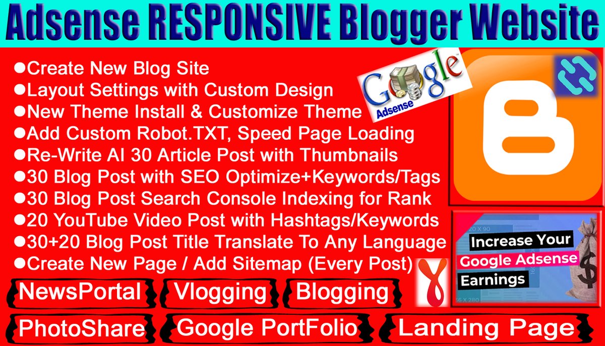 mycomputer102's tweet image. create adsense ads responsive landing page blogspot site
fiverr.com/techvblog/crea…

#AdSenseOptimization
#ResponsiveDesign
#LandingPageDesign
#BlogspotTips
#WebsiteMonetization
#WebDevelopment
#AdSenseEarnings
#ResponsiveWebsite
#WebDesignInspiration
#SEOOptimized
#BlogspotDesign