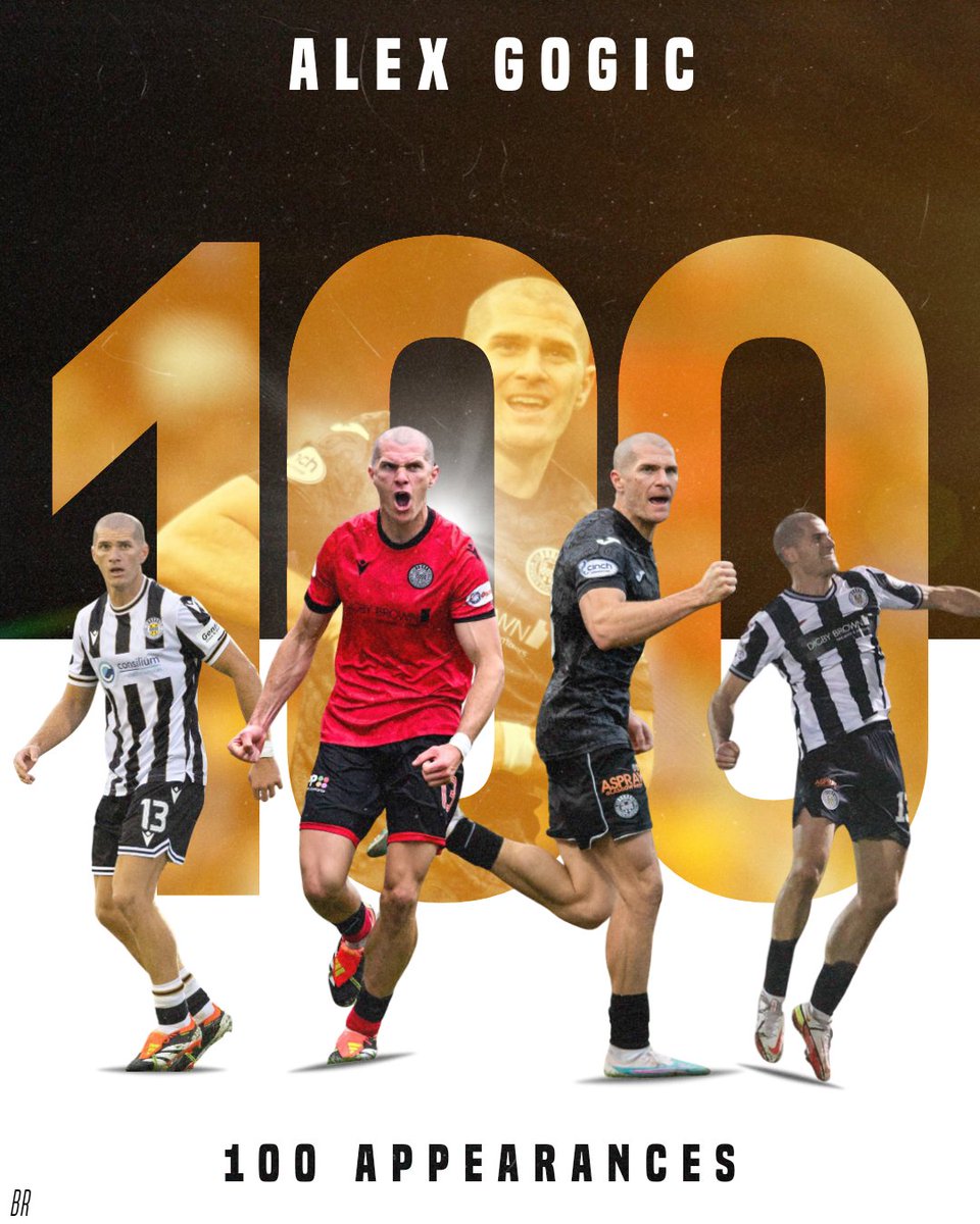 buddiereport_'s tweet photo. 💯 Alex Gogic reaches 100 appearances as a St Mirren player!
-
#stmirren #smfc #coys https://t.co/Og9bGCUhrF