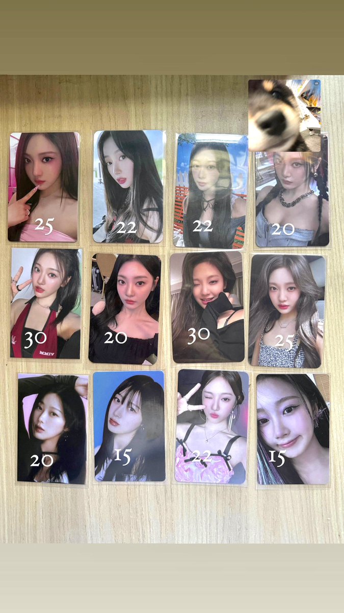 Hadakokili's tweet photo. Wts ningning and giselle pc
Price exc postage ( wm Rm 6 / em Rm 15)
Feel free to dm me !💡
#pasaraespamy #pasaraespa https://t.co/wAd80ywuxU