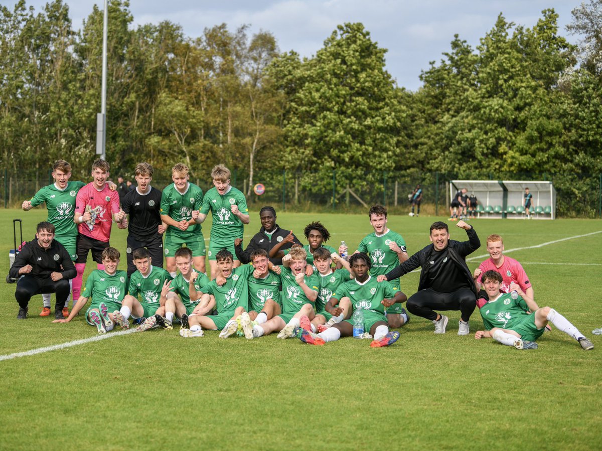 🚨 Historic Victory for Kerry FC! 🚨
Kerry FC U17s have just secured their first-ever win against Shamrock Rovers in a nail-biting away game, finishing 2:1! 🎉
Our hero of the day, Luke Palmer, found the back of the net twice—first at the 44th minute, then again at 76