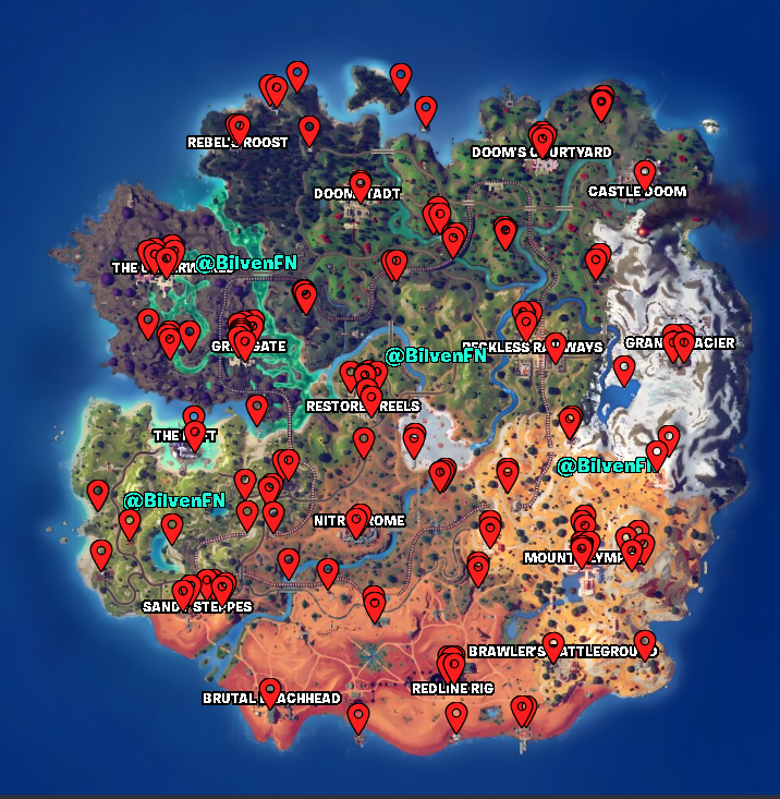 Bilven(#1 Dropmap Maker) tweet media