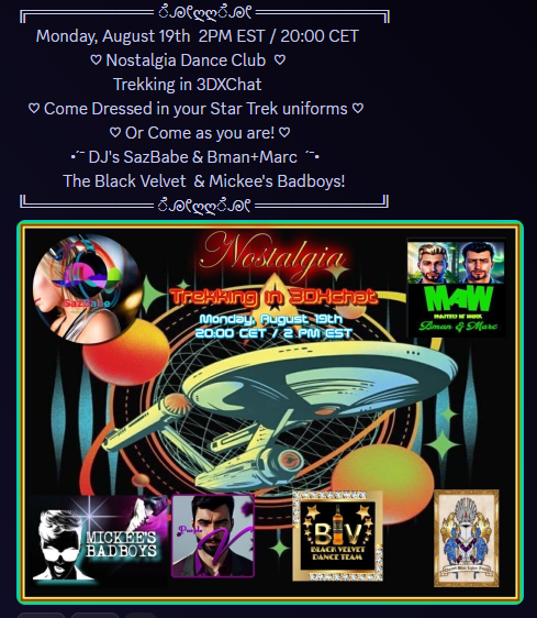 Nostalgia Dance Club tweet media