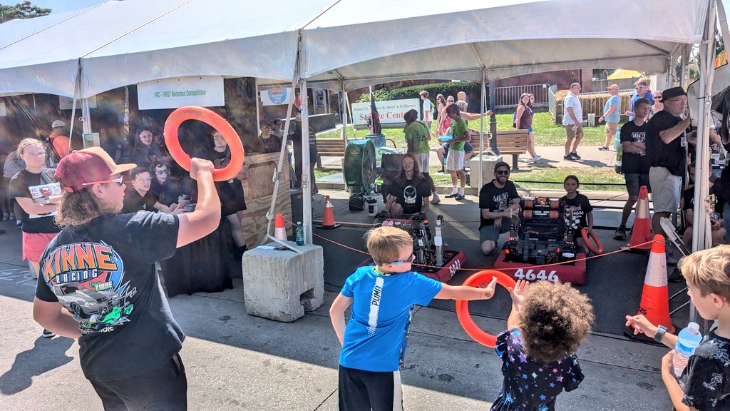 Exciting day representing West Branch and <a href="/FRCTeams/">FIRST Robotics Competition</a> at <a href="/IowaStateFair/">Iowa State Fair</a> for STEM Day!