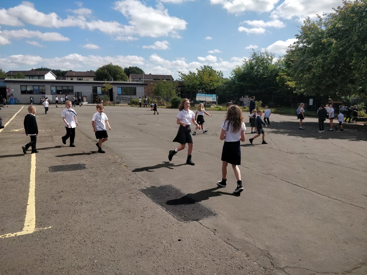 It was a wonderful first week back at school, welcoming our new P1's as well as pupils returning to P2-7. It's always a highlight to see the joy in the playground as pupils enjoy spending time together again.