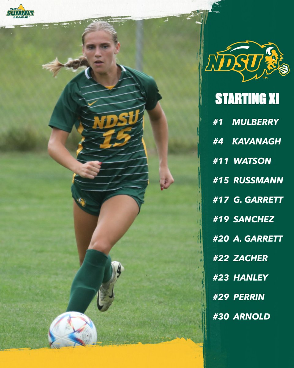 The lineup for this afternoon in Green Bay 🤘