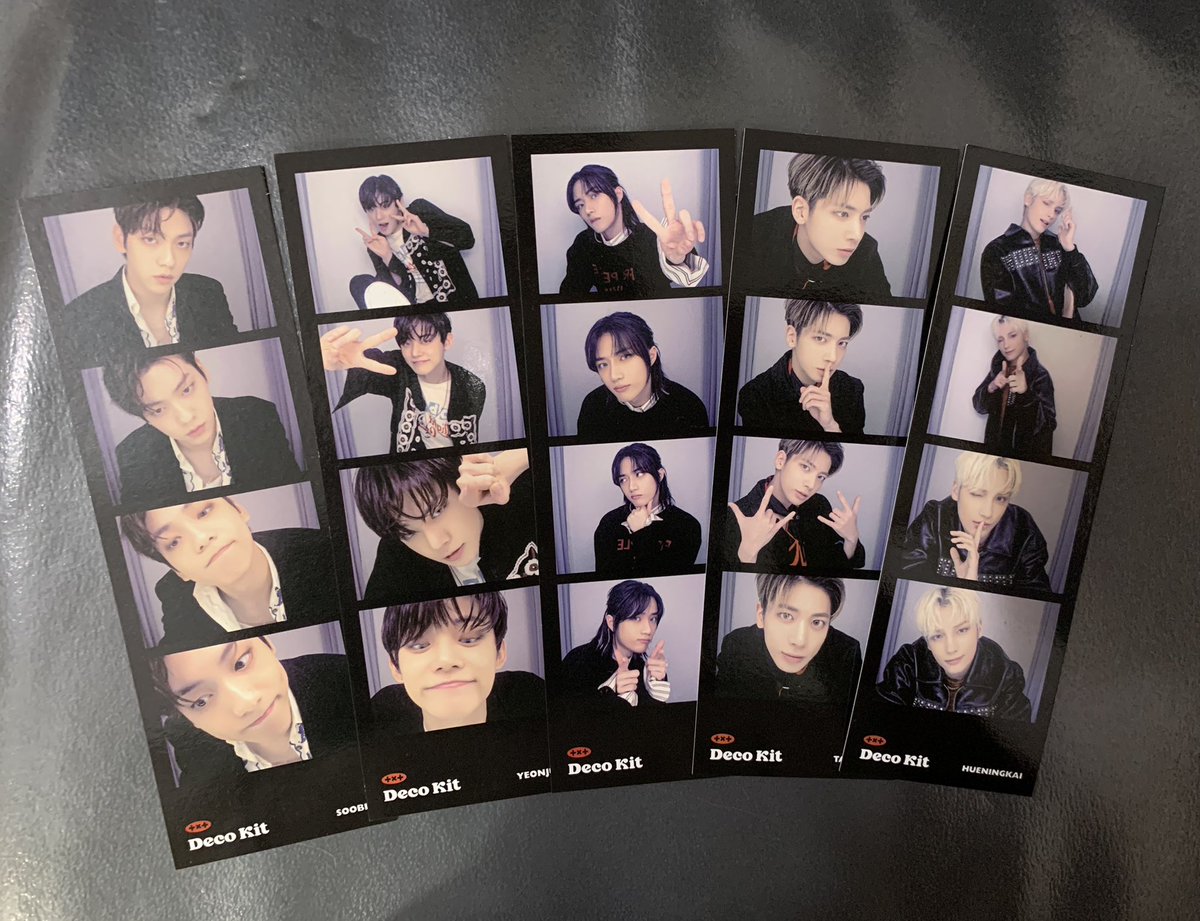 ddumpzz's tweet photo. wts lfb txt deco kit pola &amp; 4 cut photo set

— set price: 500 php

🏷 tomorrow x together soobin yeonjun beomgyu taehyun hueningkai https://t.co/jzOUZoEUO0