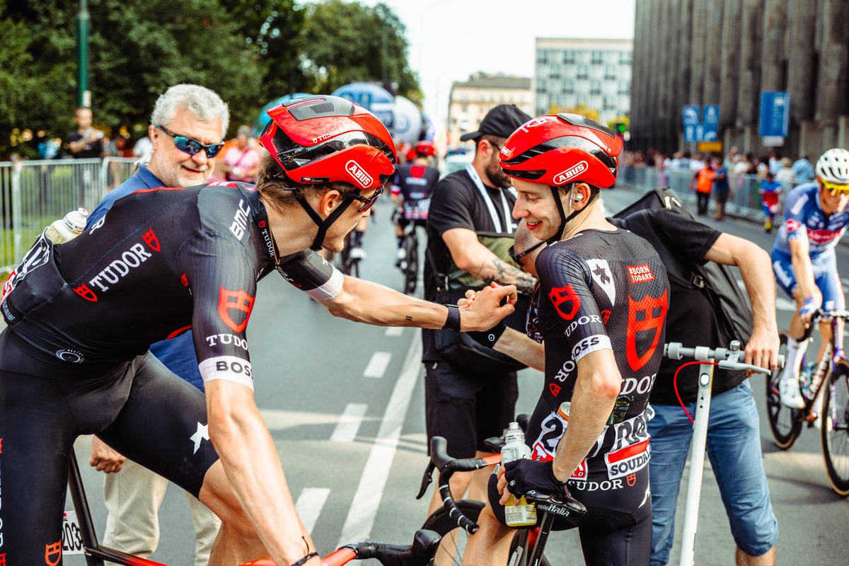 Tudor Pro Cycling Team (@tudorprocycling) on Twitter photo The solid teamwork of the team in <a href="/Tour_de_Pologne/">Tour de Pologne</a> ended with an 11th place in the sprint for Alberto Dainese.
Yannis Voisard goes home with a strong Top-10 GC💪
📸 <a href="/AndrzejGucwa/">Andrzej Gucwa</a> The solid teamwork of the team in <a href="/Tour_de_Pologne/">Tour de Pologne</a> ended with an 11th place in the sprint for Alberto Dainese.
Yannis Voisard goes home with a strong Top-10 GC💪
📸 <a href="/AndrzejGucwa/">Andrzej Gucwa</a>