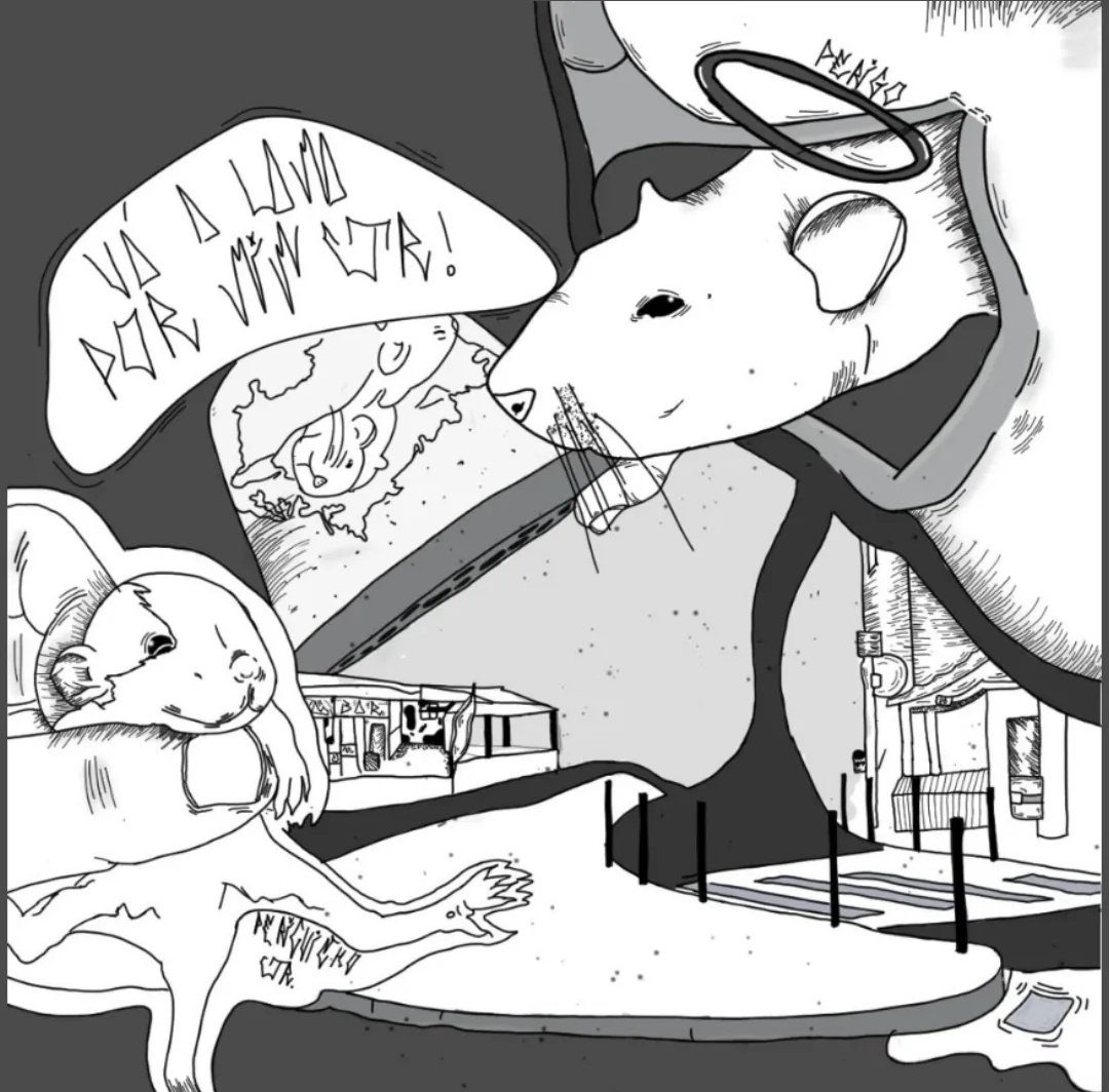 rat_gny's tweet photo. Tirinha "vivências periculosas do perigo" 
BY GNY.RAT

Em homenagem ao perigo, o tio das minhas ratas Gato e SEMNOMETUDOJUNTOECAIXALTA

.
.
.
#art #artist #ilustration #desenho #draw #digital #design #coverart #fanart #adobe #hq #tirinhas #gibi https://t.co/jU37EMfeED