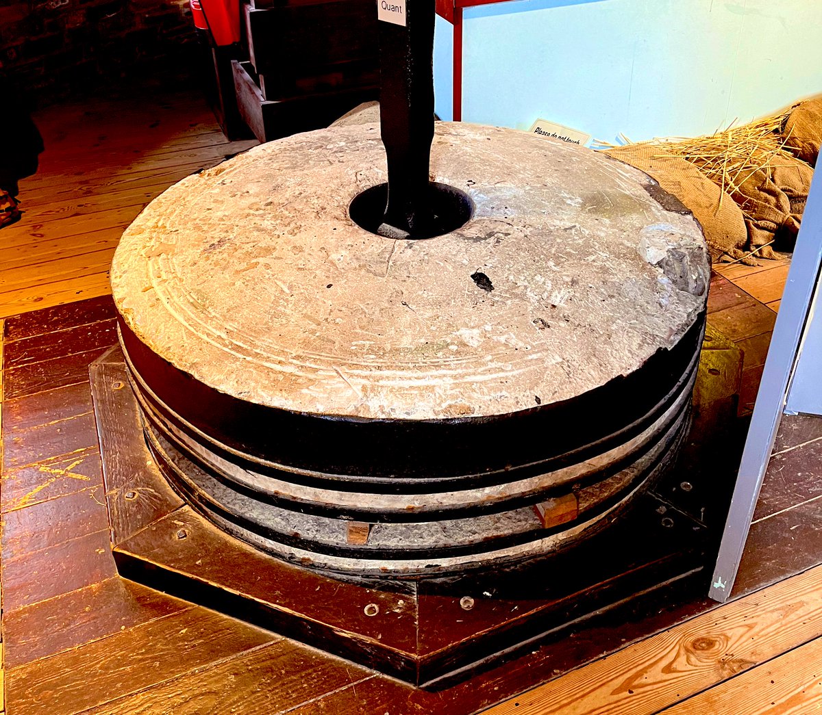 Lytham Windmill Museum was open today. So of course we had to have a look inside.