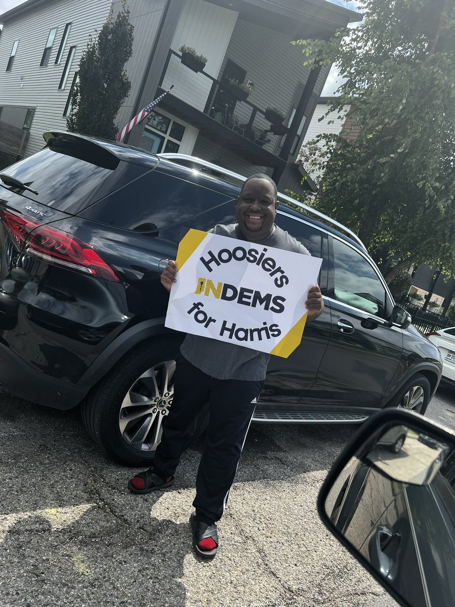 On my way to Chicago as a national delegate representing Indiana! It’s time to put in work! #HoosiersForHarris #INDems #BlueWave