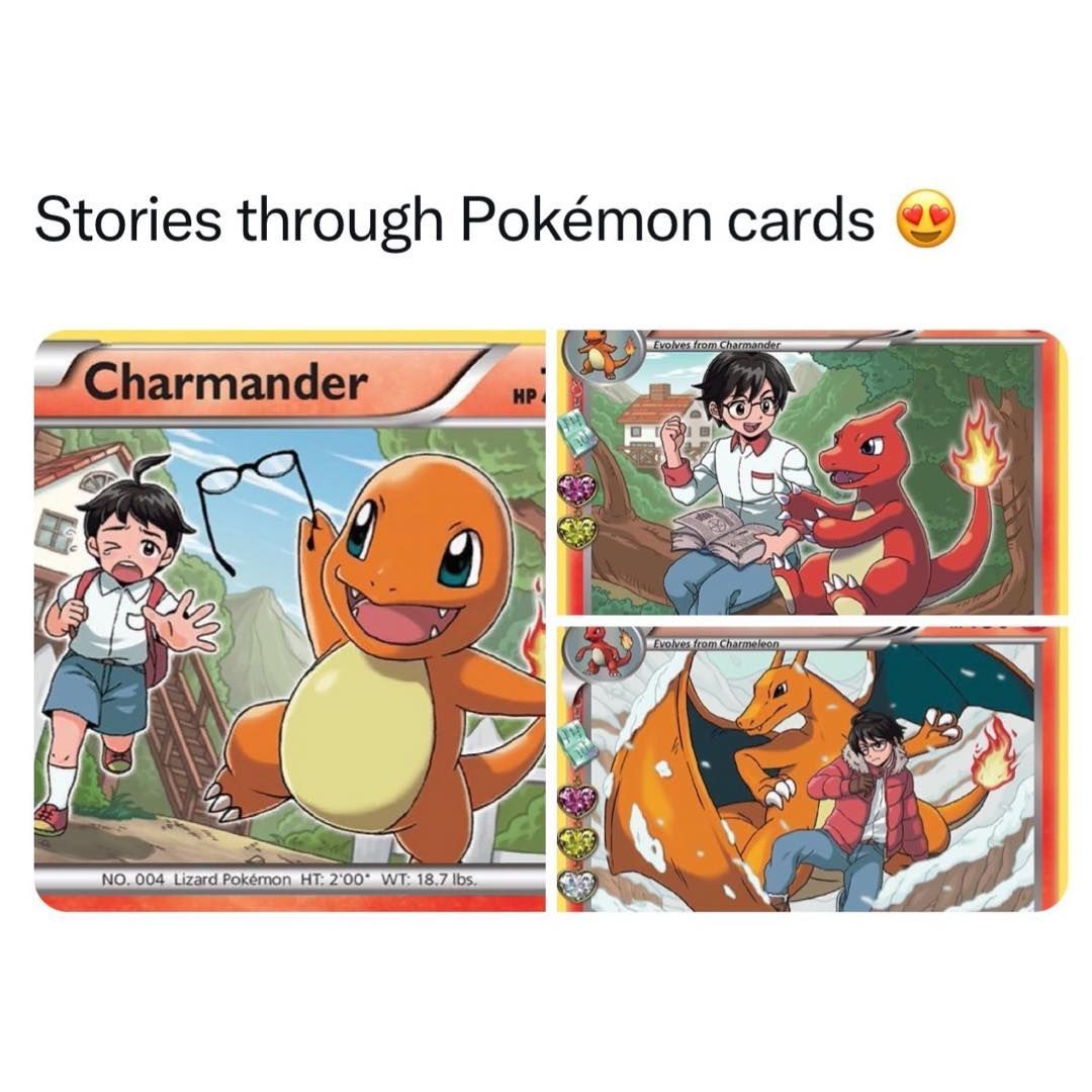 Which is your favourite story through Pokemon cards? #Pokemon