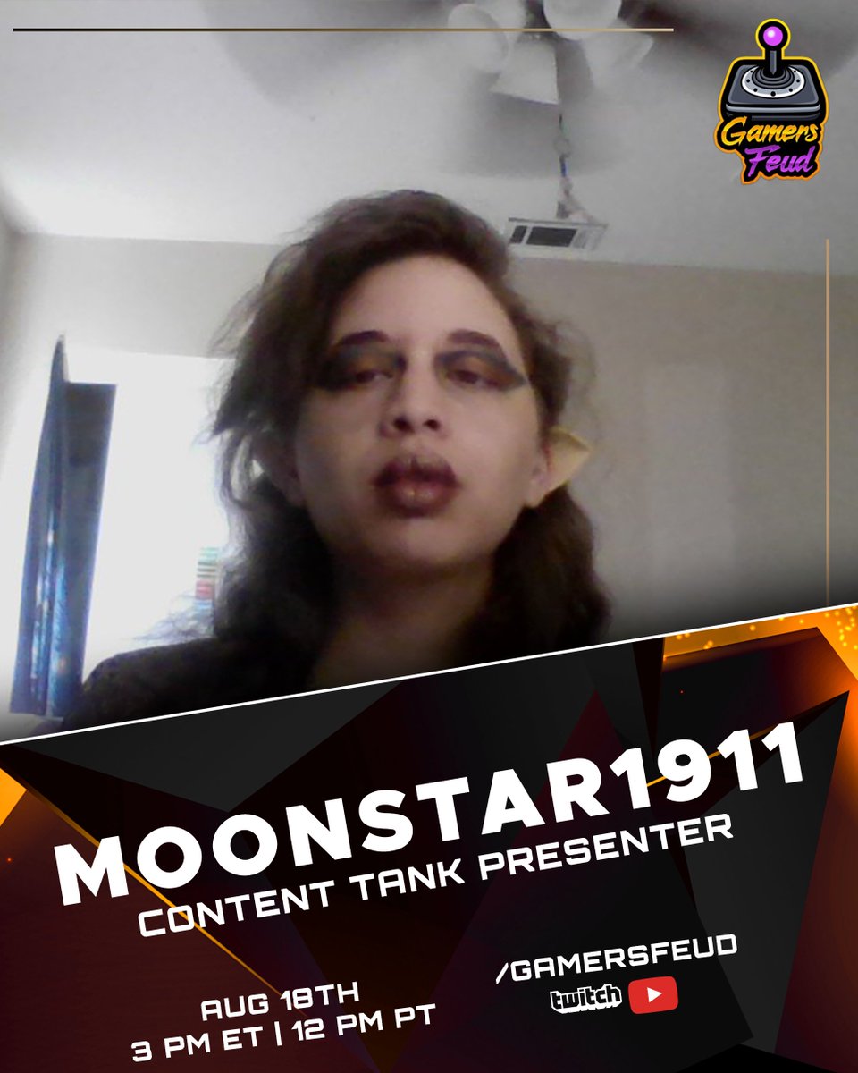 today is the show day! come and see me <a href="/GamersFeud/">Gamers Feud</a>