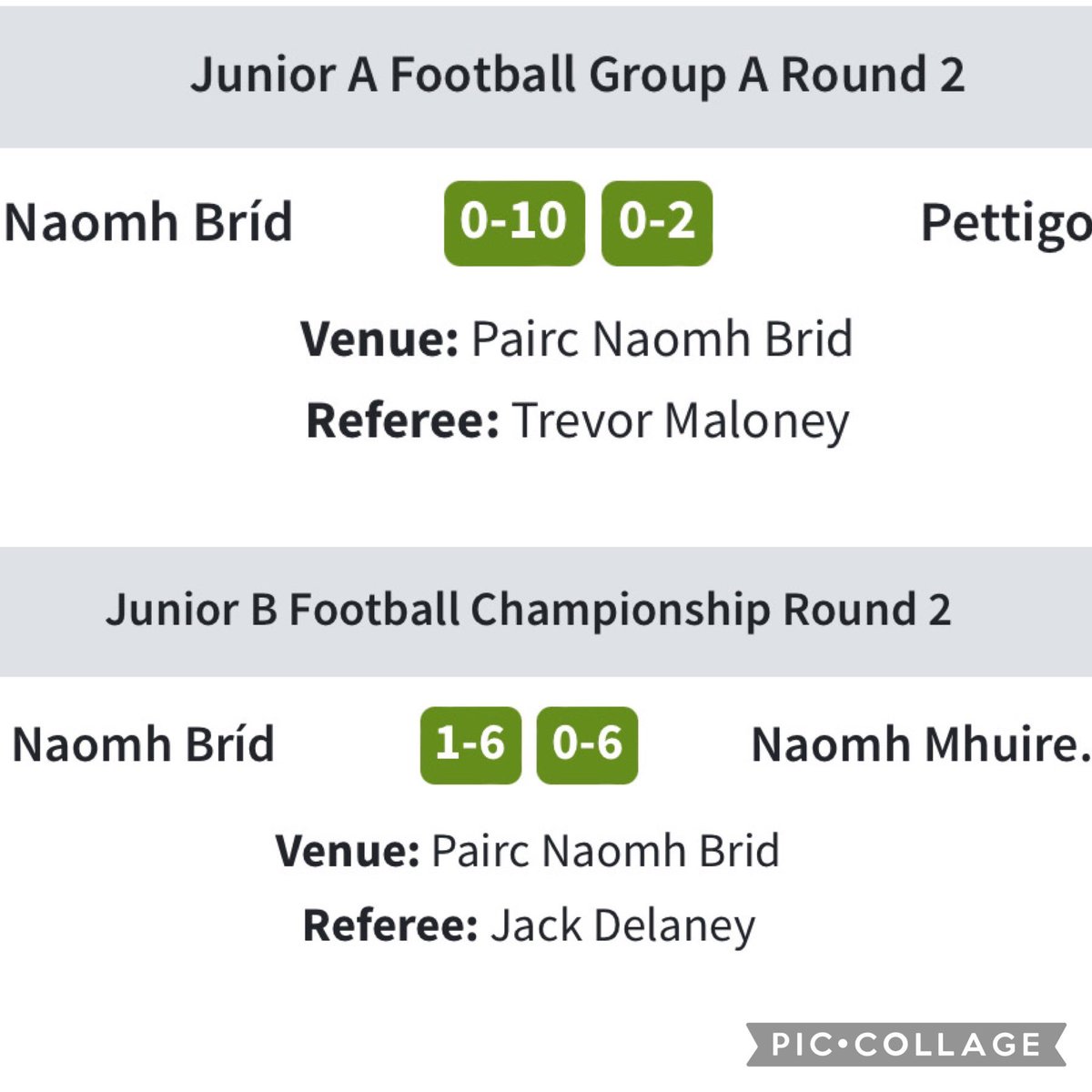 Naomh Bríd GAA tweet media
