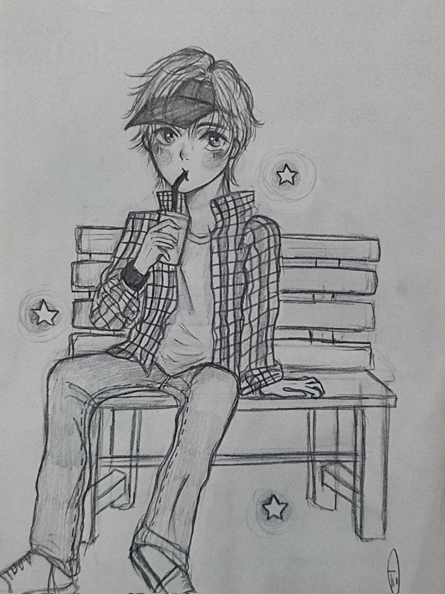 _ariachi's tweet photo. Quick sketch ⭐
#lovelycomplex https://t.co/Ec7VqfWL0N