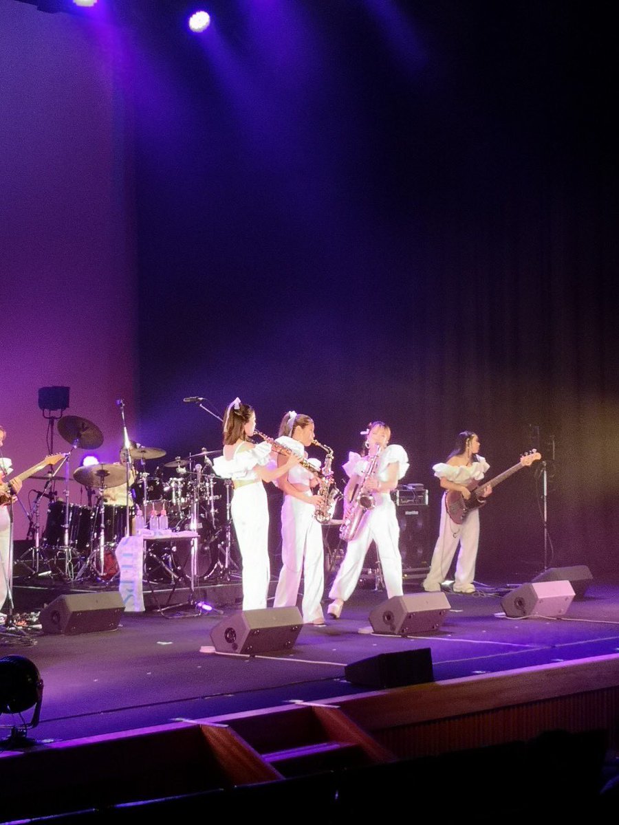 aminakazono's tweet image. ジャズアベツアーin名寄🪽コラボした名寄高校吹奏楽部のみんなからほんっとにパワーもらいました🤍みんなありがとうー✨また会おうね！！！！

#ジャズアベ