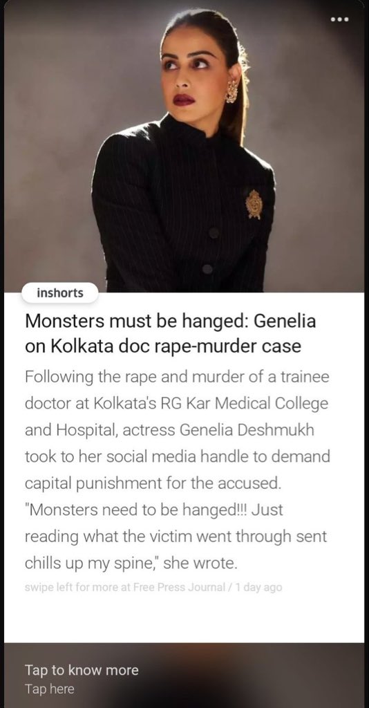 BerlinFamilyman's tweet image. This “Hang Rapist” narratives are promoted by Bollywood mostly.

Under New BNS, mob lynching gets death penalty. Will these celebrities take accountability if some mobs lynch an accused (not proven guilty) en route courts? Are they asking to shut courts? 

#MobLynch #Nirbhaya2