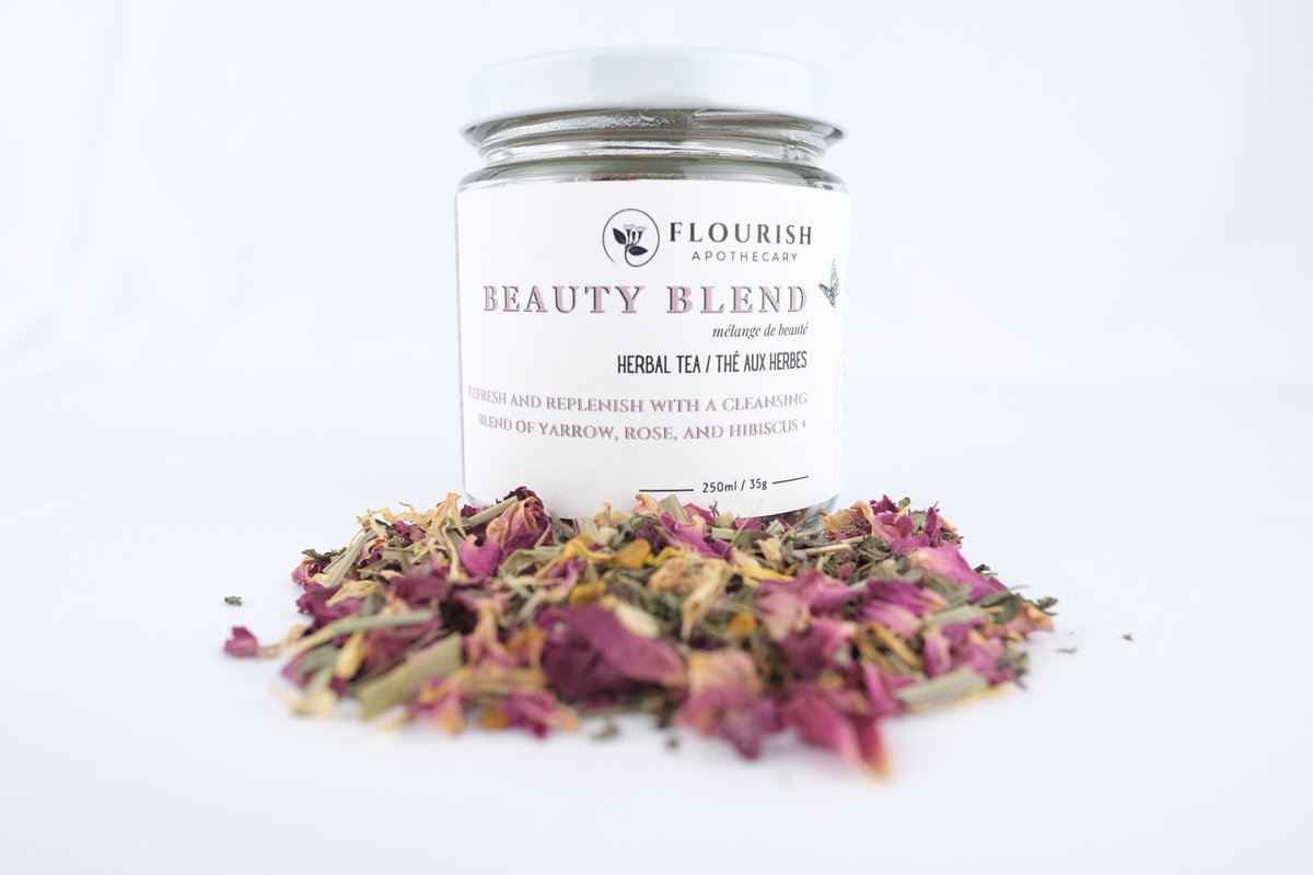 flourishapothbc's tweet photo. Is your skin craving a detox?
Our Beauty Blend tea is specially formulated for cleansing out toxins and clearing the skin by decongesting the lymph, protecting against free radicals, boosting collagen production, and soothing inflammation from the inside out.
#flourishapothbc https://t.co/x6a8UYvCPB