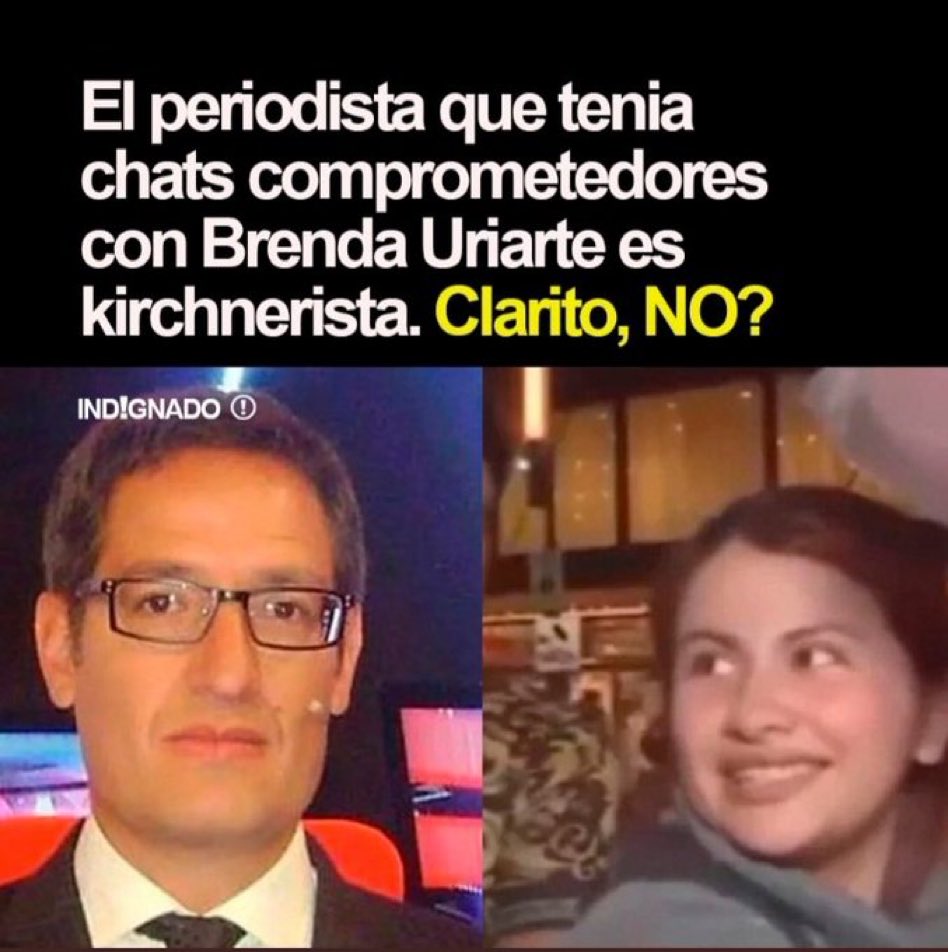 Jofa2010's tweet photo. Tomás Méndez periosobre K del canal C5N creador de la banda de los copitos . Tiene chats con Brenda Uriarte. https://t.co/vyfTfRYmuD