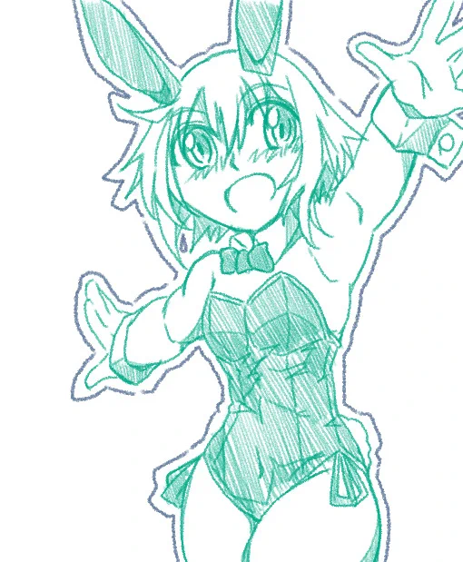 #リドローOK ラクガキ占守さん独りバニーフェスⅦ  