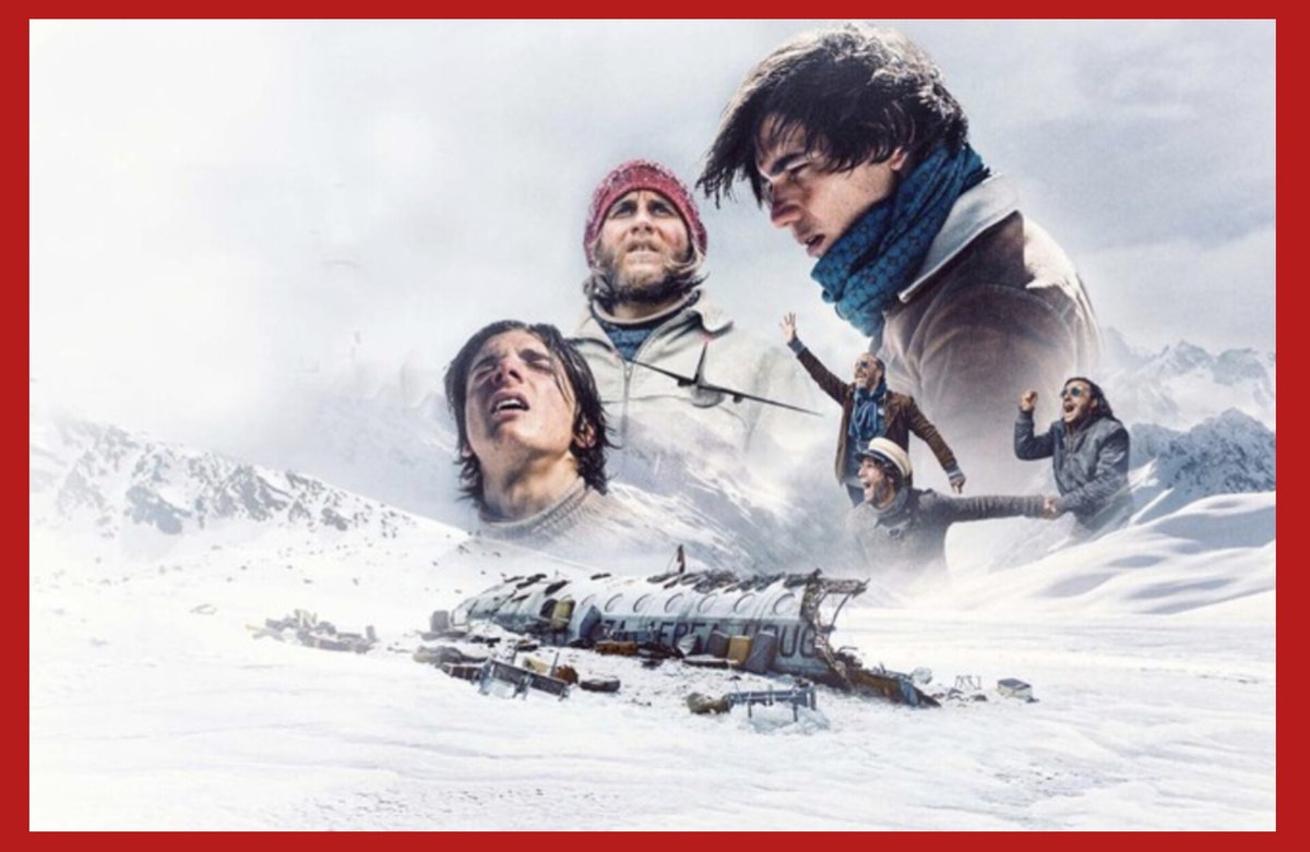Sto2w's tweet photo. Ya viste «La sociedad de la nieve» en #Netflix  

الفيلم هذاا صدمني من قوته ! كيف اقنعوني انهم بالحقبة الزمنية ذيك وكيف حسيت وكأني فرد منهم وعايش الرعب الي عاشوه!

الفيلم مقتبس من قصة حقيقية وتمثيلهم
  تحسه حقيقي اكثر من القصة نفسها 

10/10 ✅️ ..
https://t.co/LYOB2ofJKg https://t.co/6rrnWSHOuV