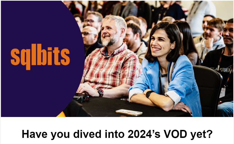 elenadrakul's tweet image. Opening the @SQLBits Newsletter and seeing myself on the cover 🥰 #SQLBits