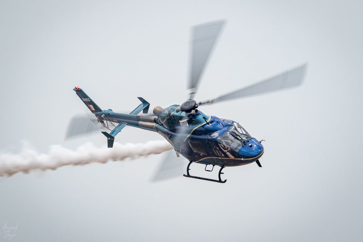 LUH PT1  flying in Ex TarangShakti 2024-1 at Sulur. Showcasing HAL’s rotary wing product line up. 
Photo credit <a href="/zone5aviation/">Angad Singh</a>

#IAF
#LUH
#HAL
#ExTarangShakti24
#AatmaNirbharBharat