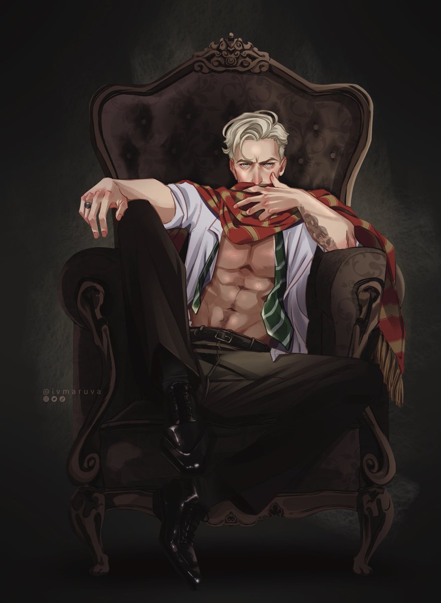 Ivmaruva's tweet photo. “Forbidden Fixation” SFW version.
NSFW version on my patreon (Use your imagination 😏)

Headboy/Headgirl scenario:
He’s disgusted and mad at himself for lusting after a certain golden girl.

#dramione #dracomalfoy https://t.co/7X8jM3l4yW